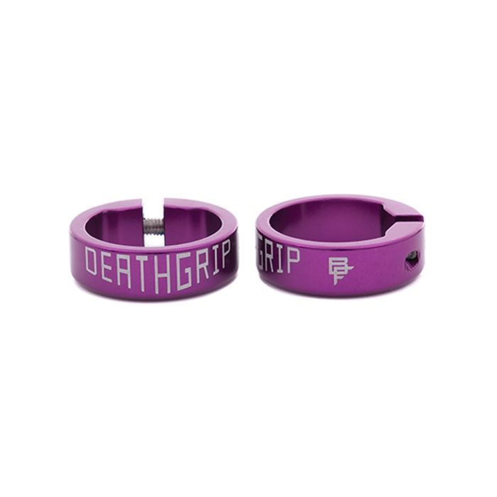 Tweeks Cycles DMR Deathgrip Collars - Purple | Clearance section. 365 day returns, 0% finance & FREE delivery over £50