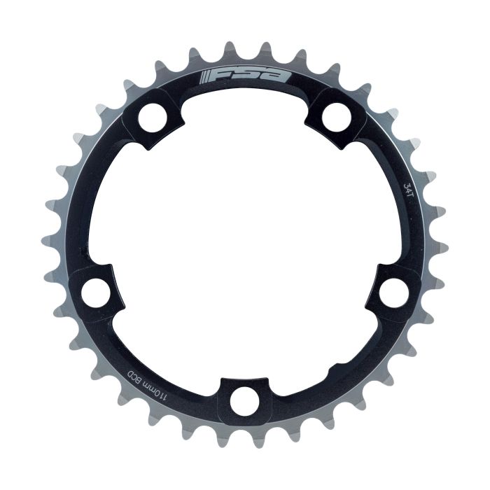 Tweeks Cycles FSA Pro Road Shimano/SRAM 10/11-Speed Chainring - 110mm BCD - 34T | Clearance section. 365 day returns, 0% finance & FREE delivery over £50