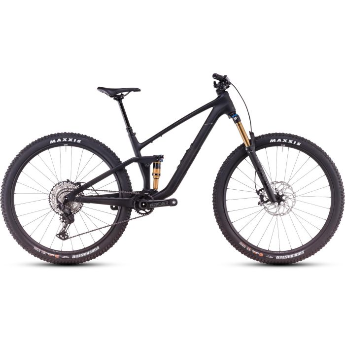 Tweeks Cycles Cube Stereo One44 C:62 Race 29 Full Suspension Mountain Bike - 2025 - Blackline, Medium | Clearance section. 365 day returns, 0% finance & FREE delivery over £50