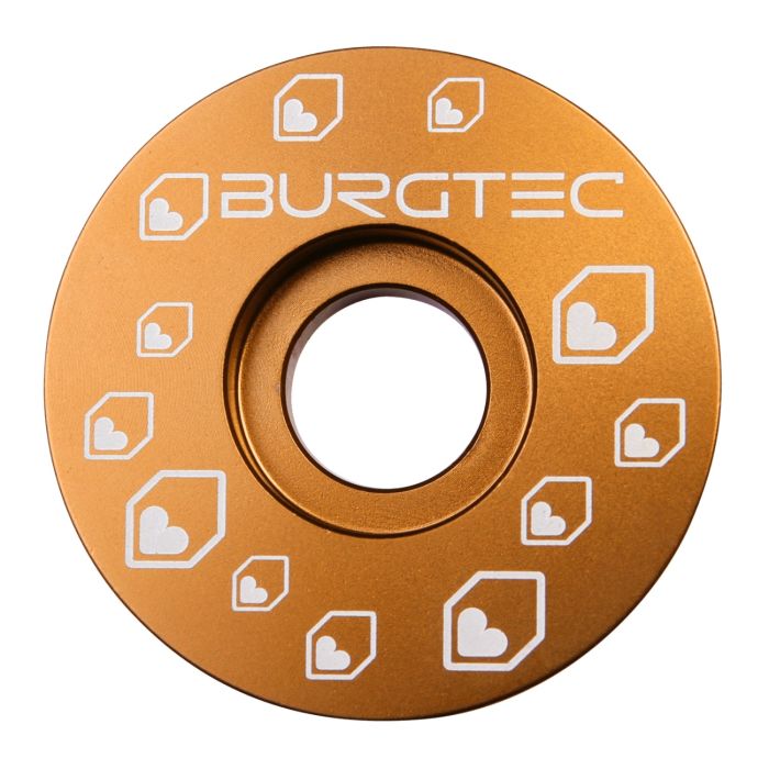 Tweeks Cycles Burgtec Top Cap - Kash Bronze | Clearance section. 365 day returns, 0% finance & FREE delivery over £50