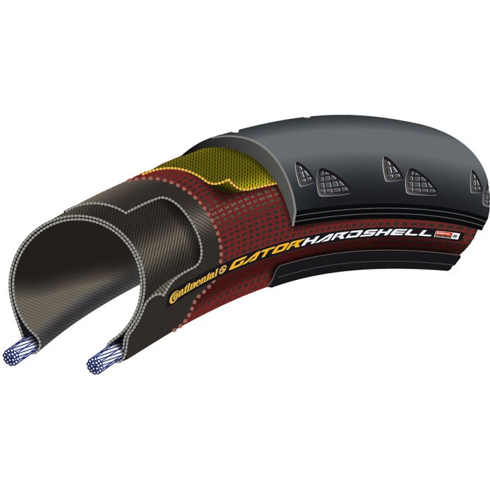 Tweeks Cycles Continental Gator Hardshell Tyre - 700c x 32mm - Folding Bead  - 700 x 32 - Folding Bead | Clearance section. 365 day returns, 0% finance & FREE delivery over £50