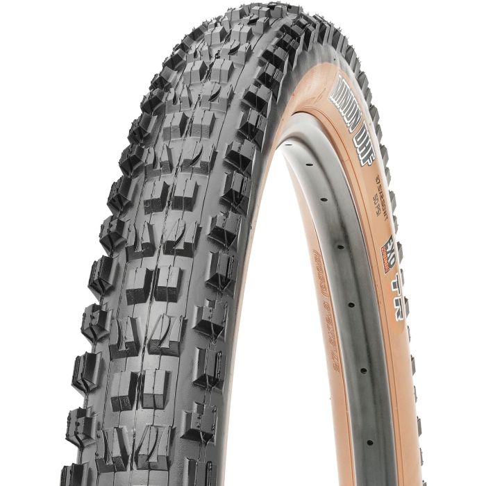 Tweeks Cycles Maxxis Minion DHF Tyre - 27.5 Inch2.5 inchTanwallFolding 60TPI Dual EXO TR | Clearance section. 365 day returns, 0% finance & FREE delivery over £50
