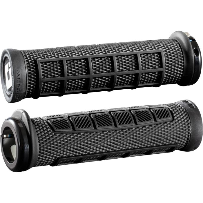 Tweeks Cycles ODI Elite Pro Lock-On Grips - Black | Clearance section. 365 day returns, 0% finance & FREE delivery over £50
