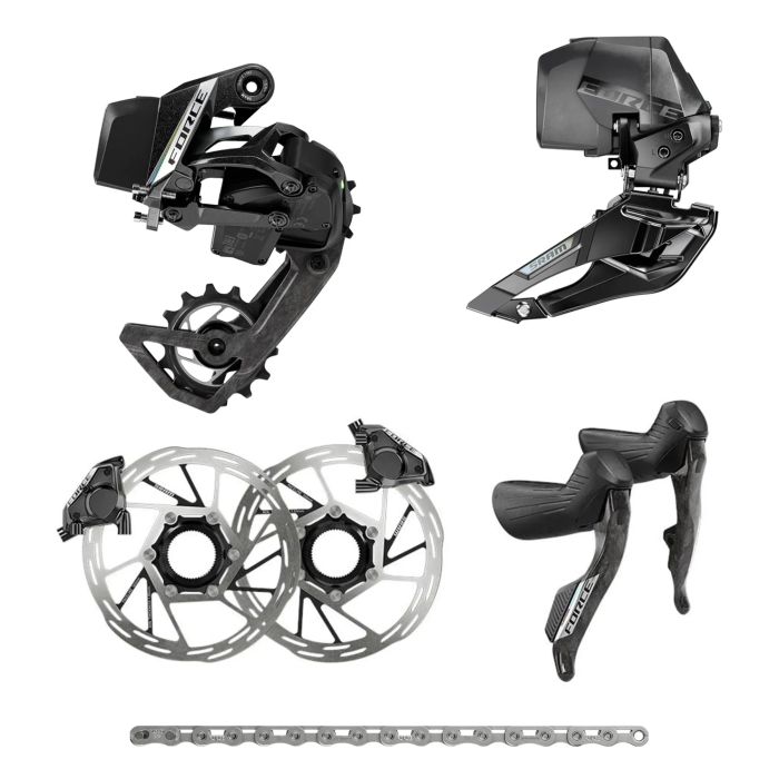 Tweeks Cycles SRAM Force AXS 2X E1 Electronic HRD Groupset | Clearance section. 365 day returns, 0% finance & FREE delivery over £50