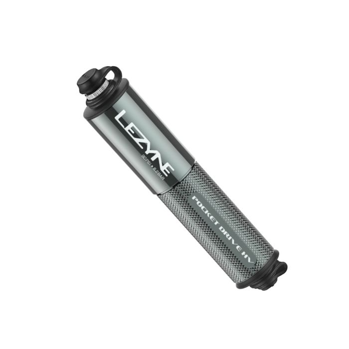 Tweeks Cycles LEZYNE Lezyne Pocket Drive HV Pump - Grey | Clearance section. 365 day returns, 0% finance & FREE delivery over £50