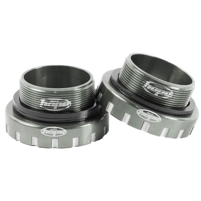 Tweeks Cycles Hope Stainless Bottom Bracket Cups - 30mm Axle - Smoke | Clearance section. 365 day returns, 0% finance & FREE delivery over £50