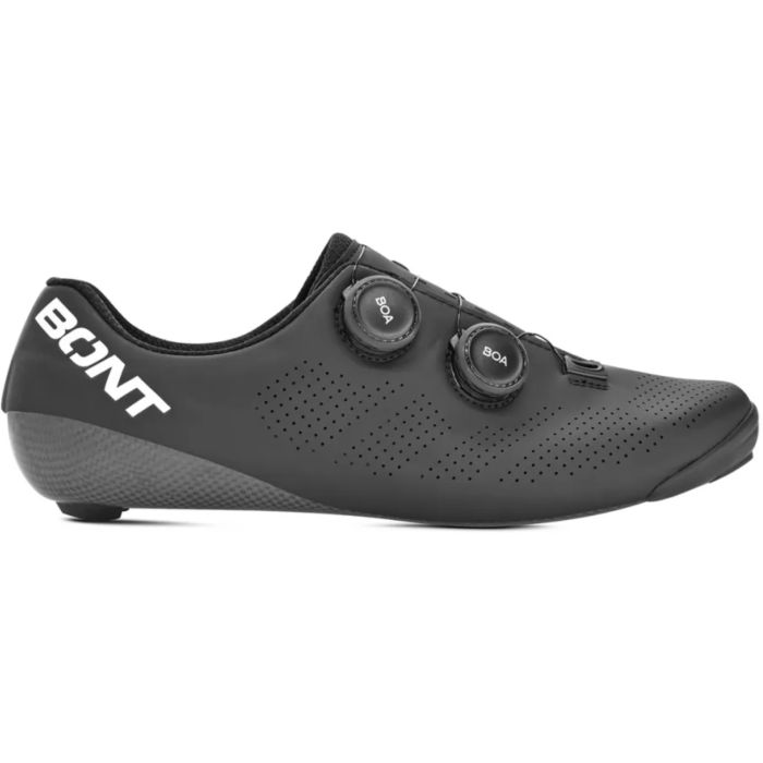 Tweeks Cycles Bont Riot Shoes - Black, 45 | Clearance section. 365 day returns, 0% finance & FREE delivery over £50