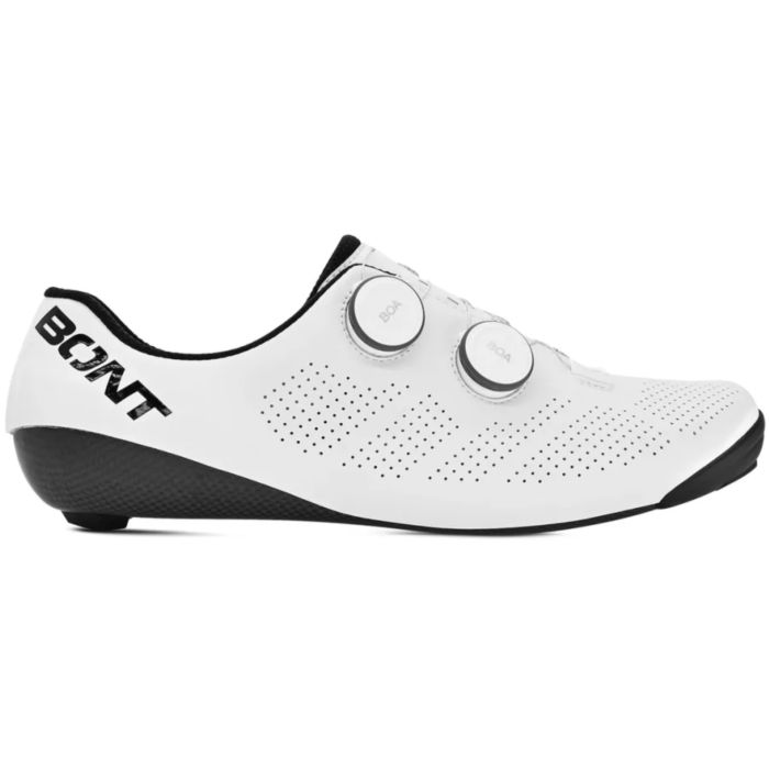 Tweeks Cycles Bont Riot Shoes - White, 45 | Clearance section. 365 day returns, 0% finance & FREE delivery over £50