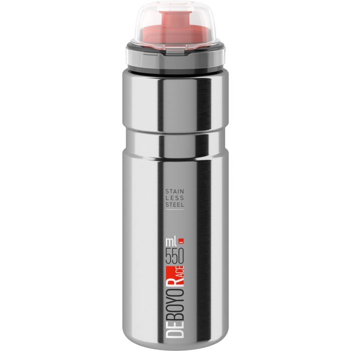 Tweeks Cycles Elite Deboyo Race Stainless Steel Vacuum Bottle - Silver | Clearance section. 365 day returns, 0% finance & FREE delivery over £50