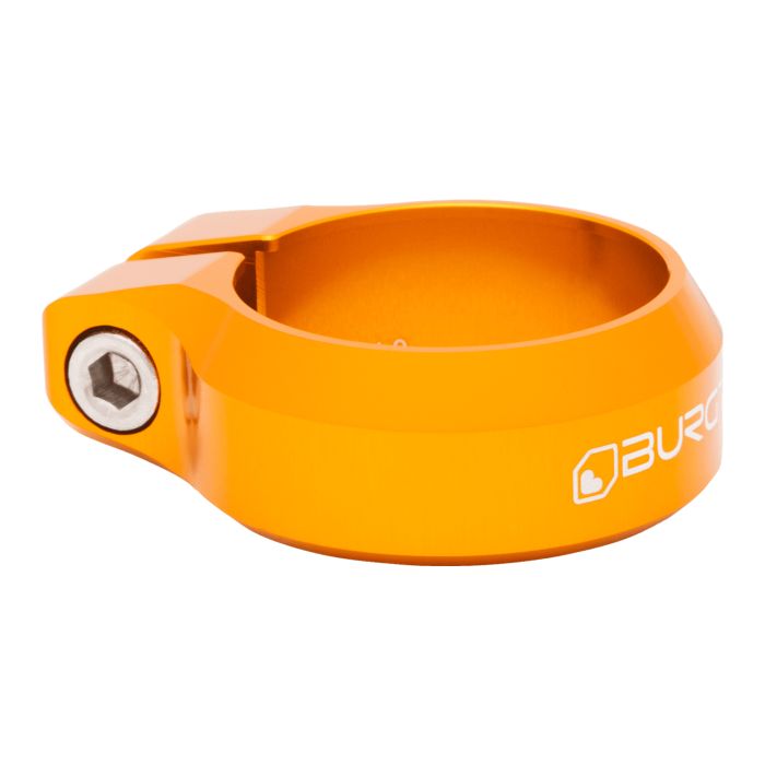 Tweeks Cycles Burgtec Seat Clamp - Iron Bro Orange | Clearance section. 365 day returns, 0% finance & FREE delivery over £50