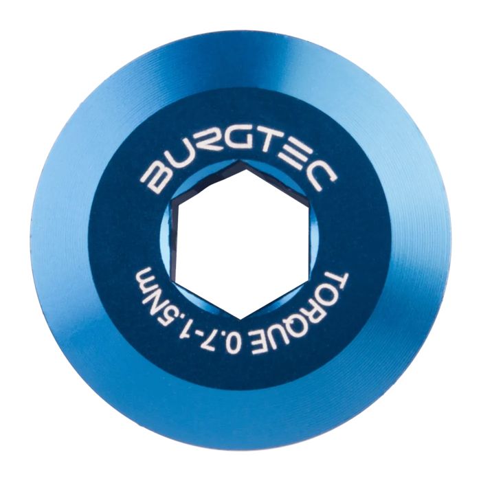 Tweeks Cycles Burgtec Shimano Crank Bolt - Deep Blue | Clearance section. 365 day returns, 0% finance & FREE delivery over £50