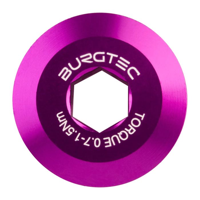 Tweeks Cycles Burgtec Shimano Crank Bolt - Purple Rain | Clearance section. 365 day returns, 0% finance & FREE delivery over £50