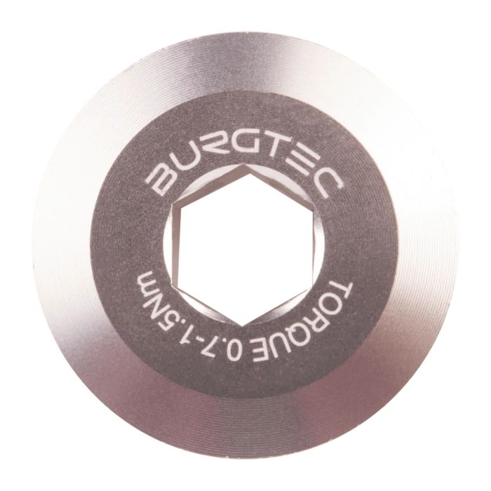 Tweeks Cycles Burgtec Shimano Crank Bolt - Rhodium Silver | Clearance section. 365 day returns, 0% finance & FREE delivery over £50