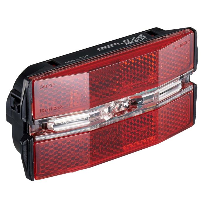 Tweeks Cycles Cateye Reflex Rack Rear Light | Clearance section. 365 day returns, 0% finance & FREE delivery over £50