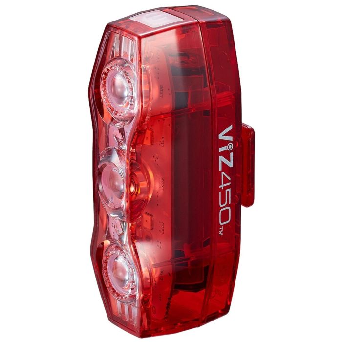 Tweeks Cycles Cateye VIZ 450 USB-C Rear Light | Clearance section. 365 day returns, 0% finance & FREE delivery over £50