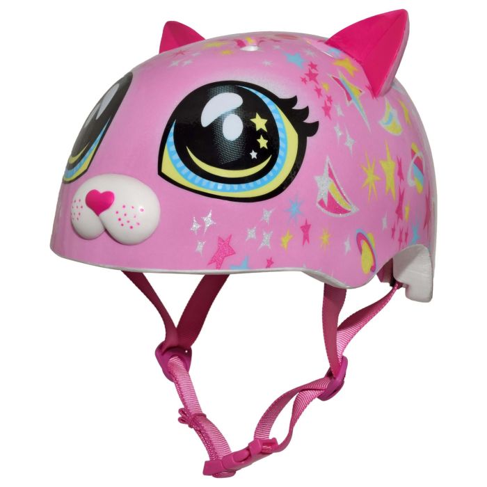 Tweeks Cycles C-Preme Raskullz Child Helmet - Astro Cat Pink | Clearance section. 365 day returns, 0% finance & FREE delivery over £50