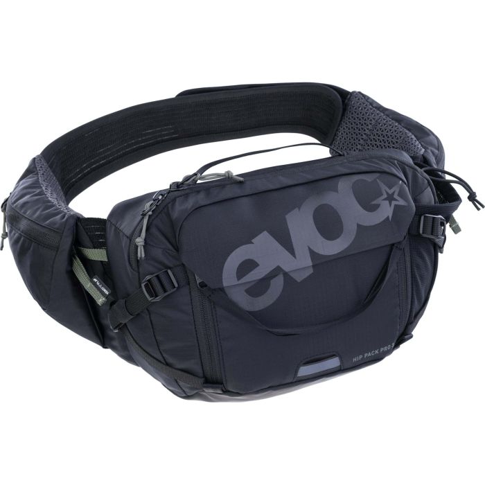 Tweeks Cycles Evoc EVOC Hip Pack Pro 3 + 1.5L Bladder - Black | Clearance section. 365 day returns, 0% finance & FREE delivery over £50