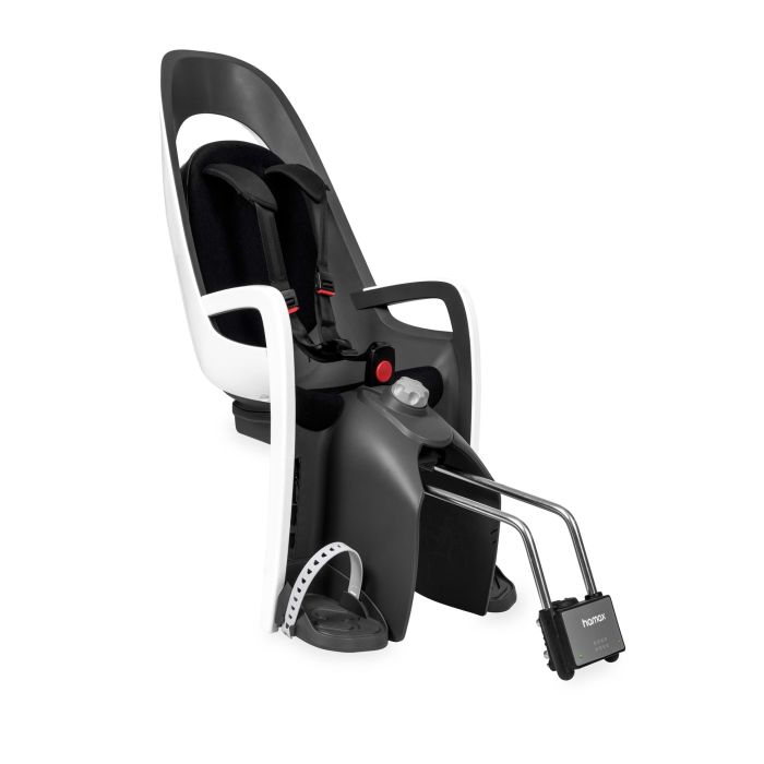 Tweeks Cycles Hamax Caress Child Bike Seat - White / Black | Clearance section. 365 day returns, 0% finance & FREE delivery over £50