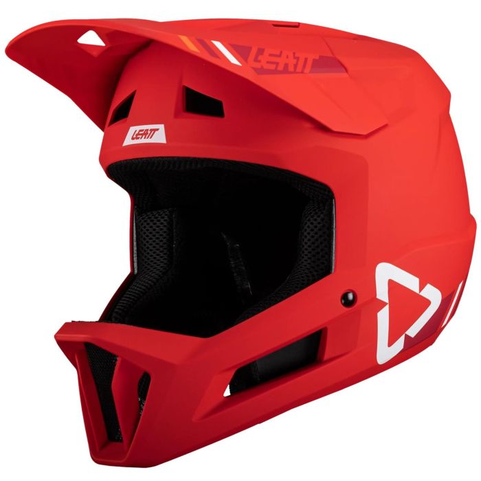 Tweeks Cycles Leatt MTB Gravity 1.0 Junior Helmet - Fire, XS (53-54 cm) | Clearance section. 365 day returns, 0% finance & FREE delivery over £50