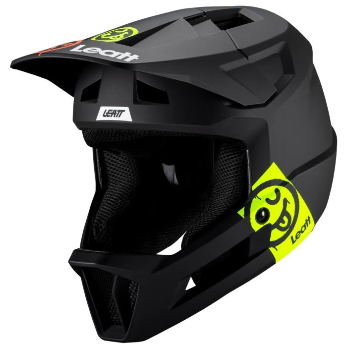 Tweeks Cycles Leatt MTB Gravity 1.0 Junior Helmet - Black, XXS (51-52cm) | Clearance section. 365 day returns, 0% finance & FREE delivery over £50