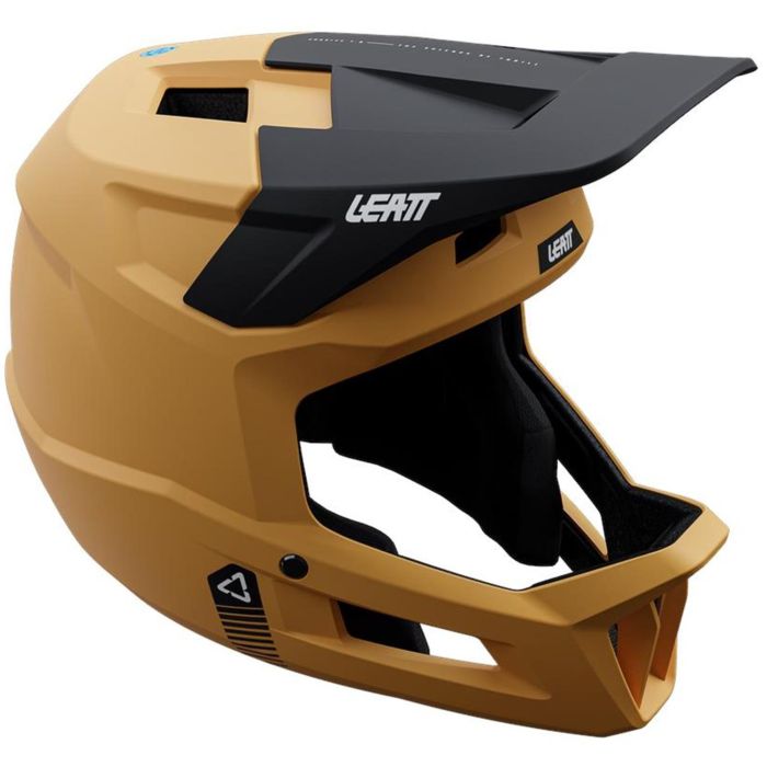 Tweeks Cycles Leatt MTB Gravity 1.0 Junior Helmet - Lager Yellow, XS (53-54 cm) | Clearance section. 365 day returns, 0% finance & FREE delivery over £50