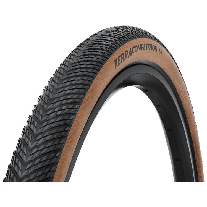 Tweeks Cycles Continental Terra Competition Trail Grip Gravel Tyre - Black / Transparent700 x 45 | Clearance section. 365 day returns, 0% finance & FREE delivery over £50