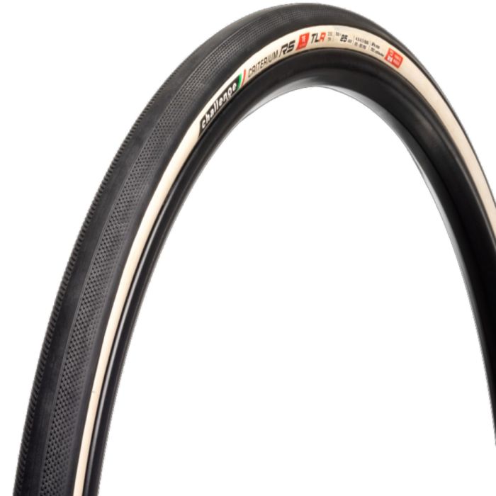 Tweeks Cycles Challenge Criterium RS Handmade TLR Road Tyre - 700 x 28Black / White | Clearance section. 365 day returns, 0% finance & FREE delivery over £50
