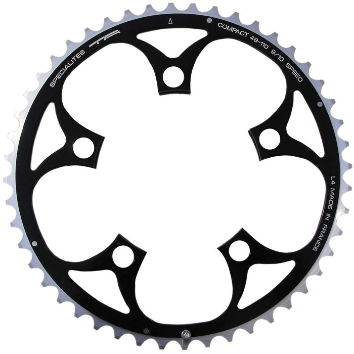 Tweeks Cycles TA Compact 94 BCD 5 Arm Chainrings - Middle 36T Black | Clearance section. 365 day returns, 0% finance & FREE delivery over £50