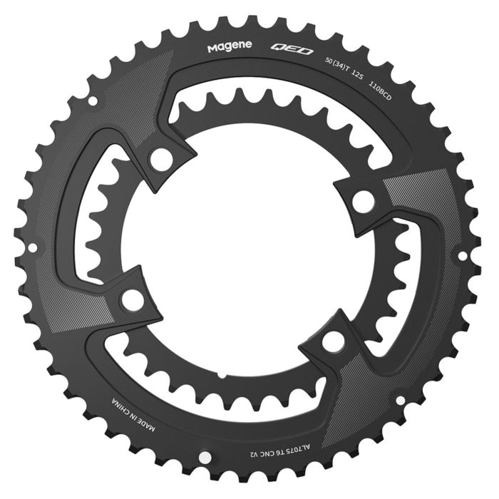 Tweeks Cycles Magene QED Split Chainrings - 50/34T | Clearance section. 365 day returns, 0% finance & FREE delivery over £50