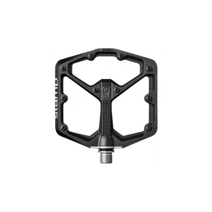 Tweeks Cycles CRANKBROTHERS crankbrothers Stamp 7 Flat Pedals - Platform Size: Large / Colour: Black | Clearance section. 365 day returns, 0% finance & FREE delivery over £50