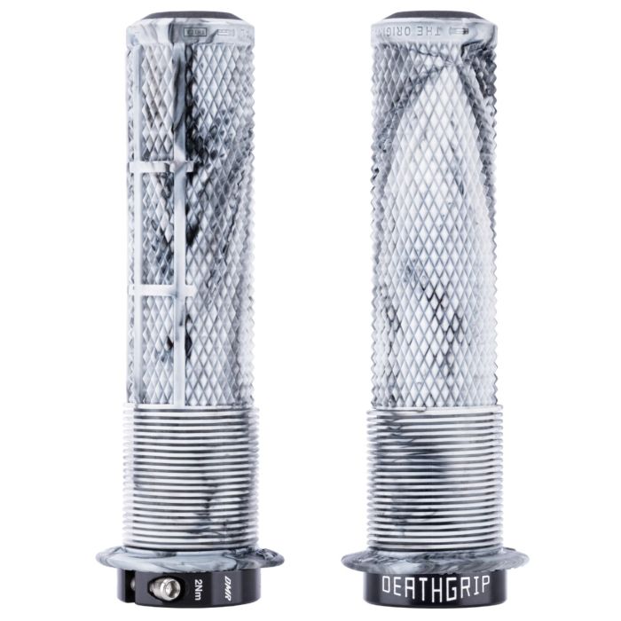DMR DeathGrip2 Flange Grips - Thick, Snow Camo