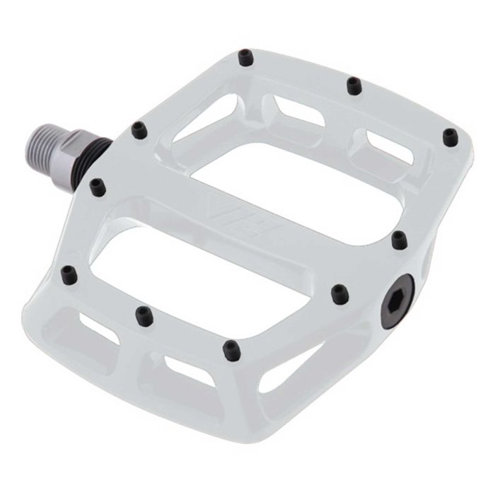 Tweeks Cycles DMR V12 Pedals - Pure White | Clearance section. 365 day returns, 0% finance & FREE delivery over £50