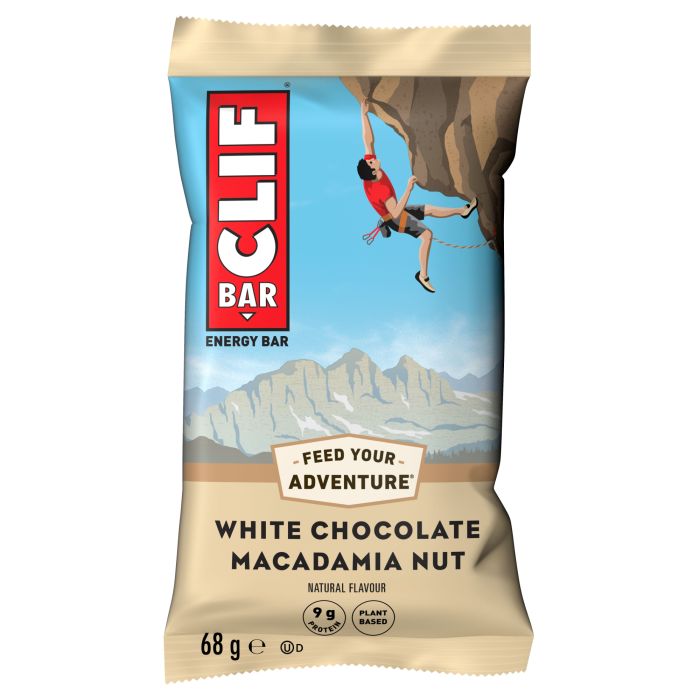 Tweeks Cycles Clif Natural Energy Bar 68g - Pack of 12 - White Chocolate Macadamia | Clearance section. 365 day returns, 0% finance & FREE delivery over £50