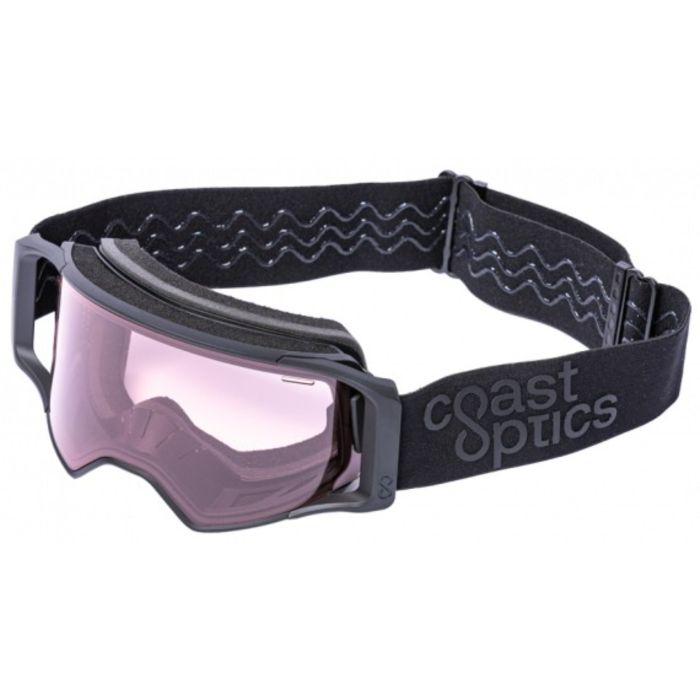 Tweeks Cycles Coast Optics Alta 2 Goggles - Black / Blackout / Pink Crystal + Clear Lens | Clearance section. 365 day returns, 0% finance & FREE delivery over £50