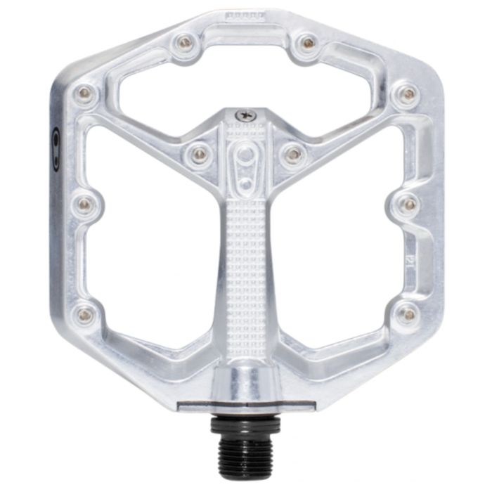 crankbrothers Stamp 7 Flat Pedals - Silver, Large