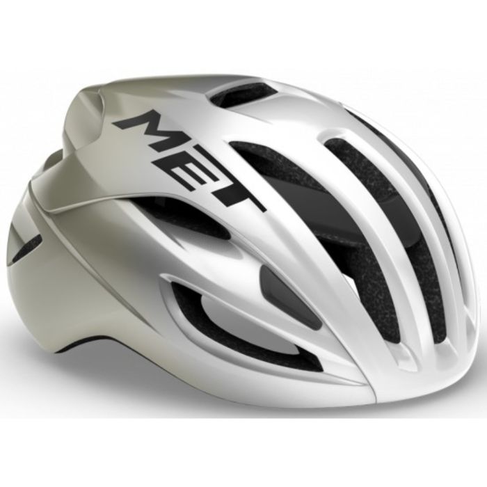 Tweeks Cycles MET Rivale MIPS Road Helmet - Silver / Grey, Medium | Clearance section. 365 day returns, 0% finance & FREE delivery over £50
