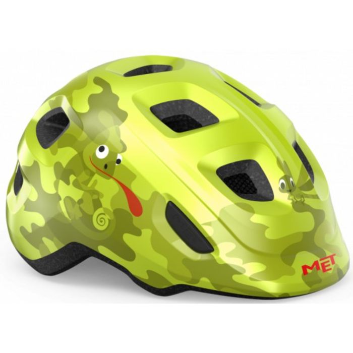 Tweeks Cycles MET Hooray Kids Helmet - S, Lime Chamaleon Glossy | Clearance section. 365 day returns, 0% finance & FREE delivery over £50