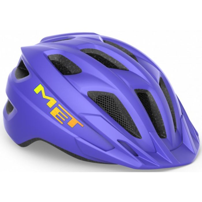 Tweeks Cycles MET Crackerjack Kids Helmet - Purple Matt | Clearance section. 365 day returns, 0% finance & FREE delivery over £50