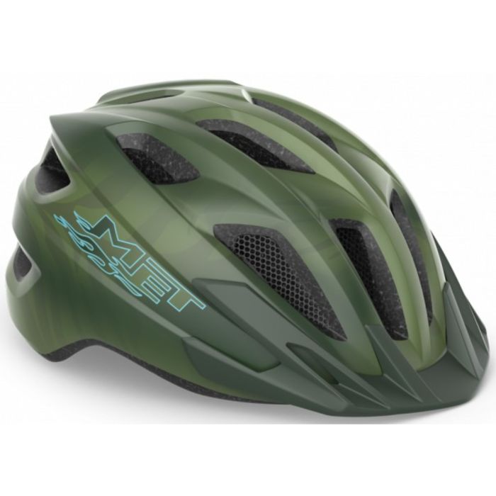 Tweeks Cycles MET Crackerjack Kids Helmet - Green Matt | Clearance section. 365 day returns, 0% finance & FREE delivery over £50