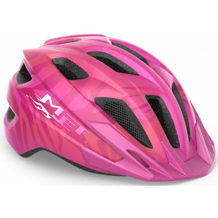 Tweeks Cycles MET Crackerjack Kids Helmet - Pink Matt | Clearance section. 365 day returns, 0% finance & FREE delivery over £50
