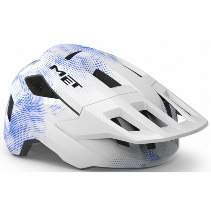 Tweeks Cycles MET Shelter Youth MIPS Helmet - White / Blue | Clearance section. 365 day returns, 0% finance & FREE delivery over £50