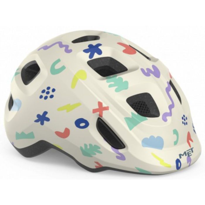 Tweeks Cycles MET Hooray Kids Helmet - Icons / Matt, XS (46-52cm) | Clearance section. 365 day returns, 0% finance & FREE delivery over £50