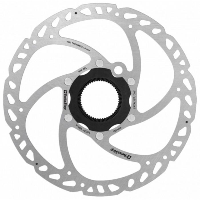 Tweeks Cycles Swissstop Catalyst One Centrelock Disc Brake Rotor - 180mm | Clearance section. 365 day returns, 0% finance & FREE delivery over £50