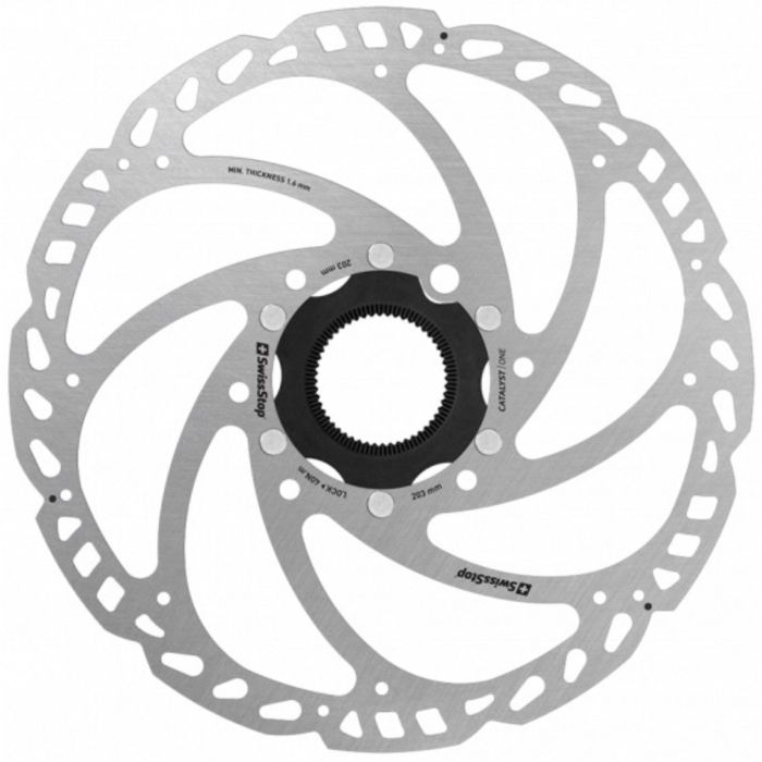 Tweeks Cycles Swissstop Catalyst One Centrelock Disc Brake Rotor - 203mm | Clearance section. 365 day returns, 0% finance & FREE delivery over £50