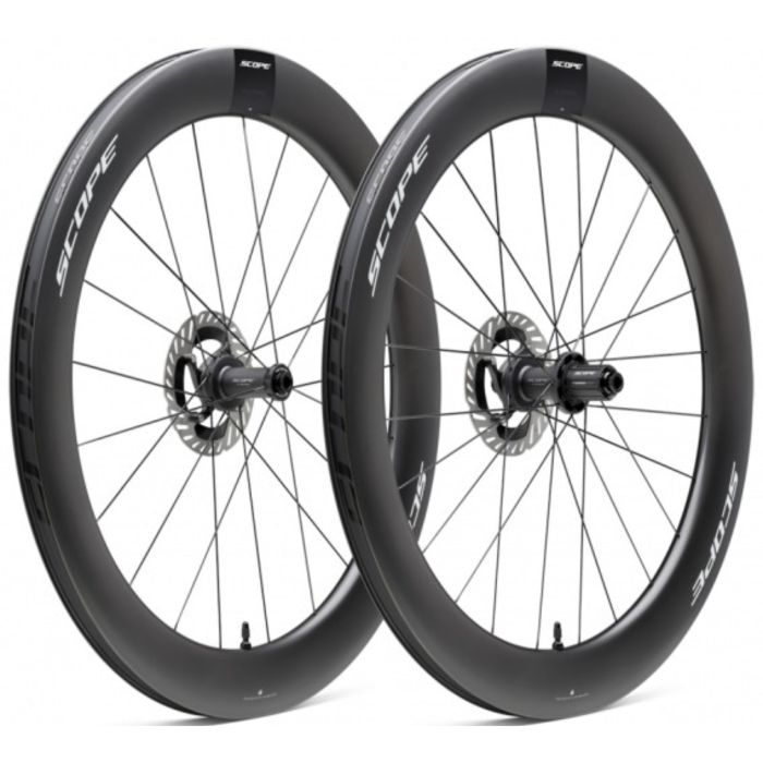 Tweeks Cycles Scope Cycling R6 V2 65mm Road Wheelset - WhiteSram XDR | Clearance section. 365 day returns, 0% finance & FREE delivery over £50