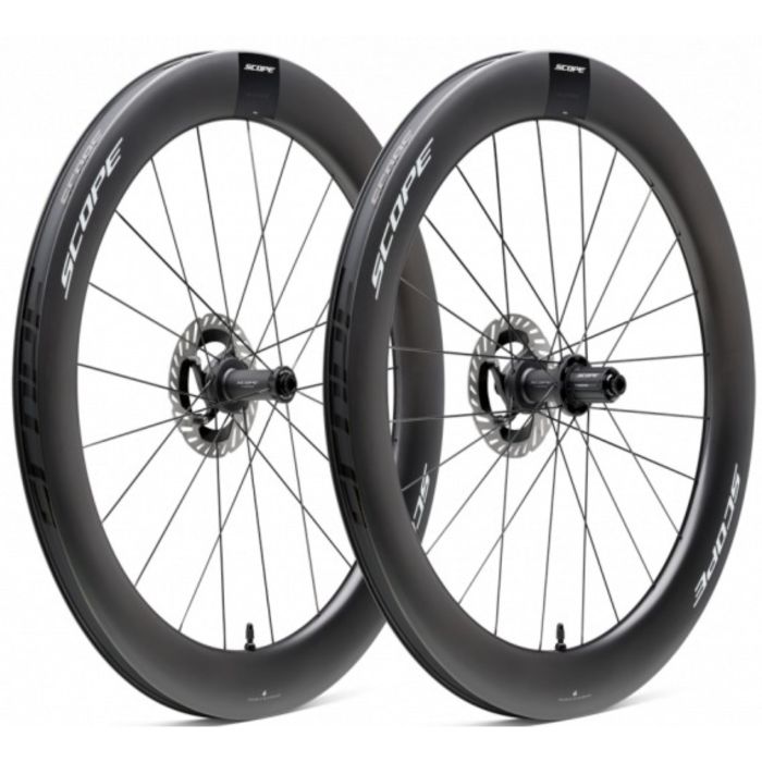 Tweeks Cycles Scope Cycling R6.A V2 65mm AllRoad Wheelset - WhiteSram XDR | Clearance section. 365 day returns, 0% finance & FREE delivery over £50
