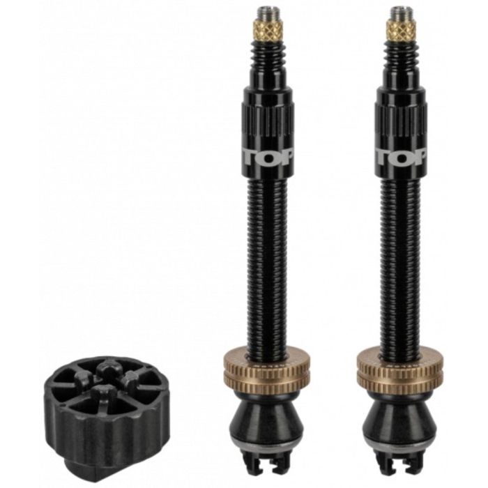 Tweeks Cycles TOPEAK Topeak Turboflow Valve Kit - 45mm | Clearance section. 365 day returns, 0% finance & FREE delivery over £50