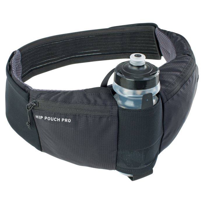 Tweeks Cycles Evoc EVOC Hip Pouch Pro + Bottle - Black | Clearance section. 365 day returns, 0% finance & FREE delivery over £50
