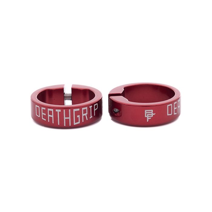 Tweeks Cycles DMR Deathgrip Collars - Red | Clearance section. 365 day returns, 0% finance & FREE delivery over £50