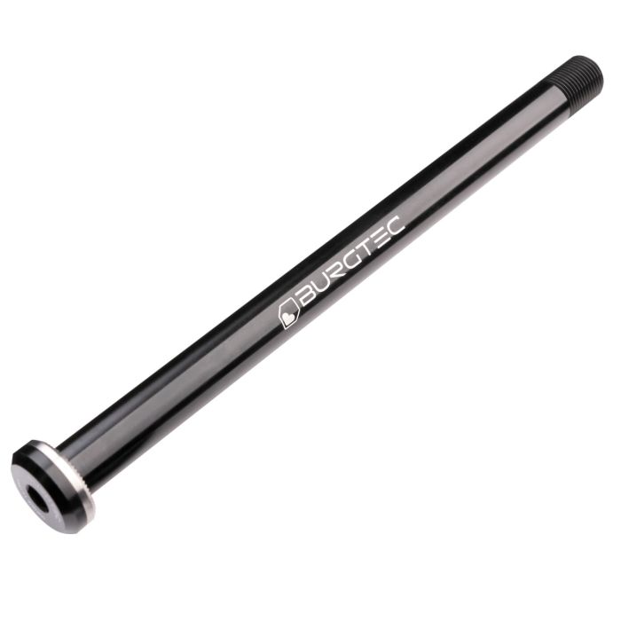 Tweeks Cycles Burgtec Rockshox Fork Axle - Burgtec Black110 x 15mm Boost | Clearance section. 365 day returns, 0% finance & FREE delivery over £50